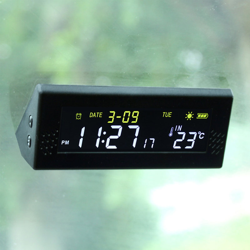 Smartwatch Watches Digital - Solar Voorruit Auto Digitale Klok Rijden