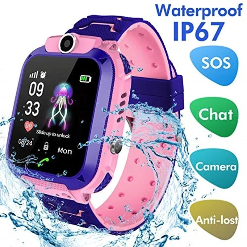 Smartwatch Watches Digital - 2G Smart Watch voor kinderen SOS-oproep