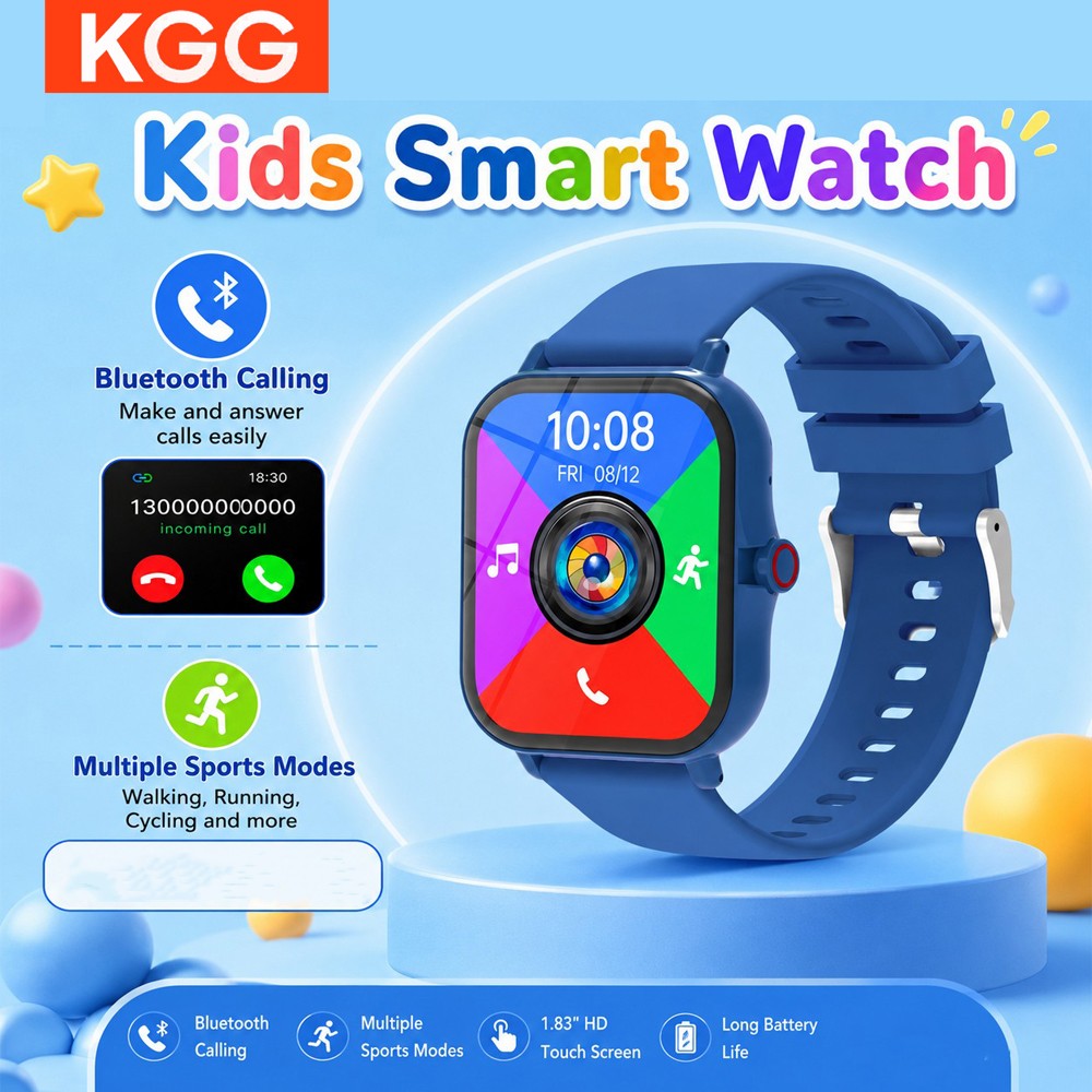 Smartwatch Watches For Girls Kids - Kids Smartwatch 1.83'' HD Scherm BT