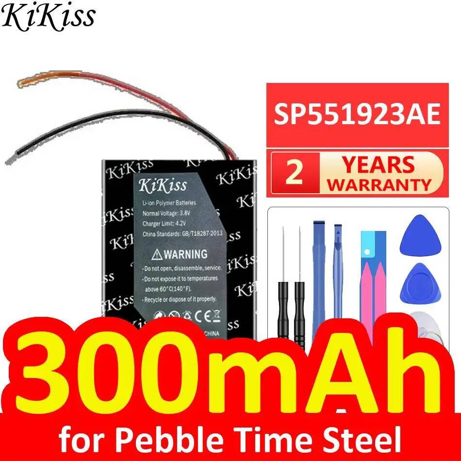 Smartwatch Pebble Watches - SP551923AE Smart Watch-batterij 300 mAh Milieuvriendelijk