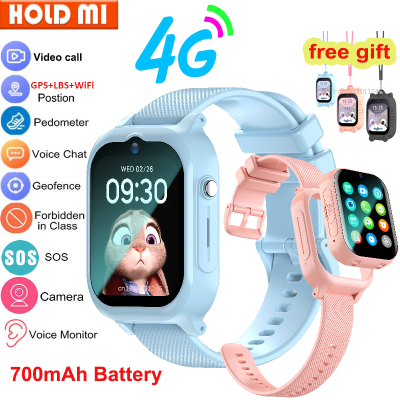 Smartwatch Watches For Boys - Smart Watch Kinderen 4G GPS WIFI