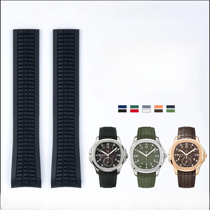Patek Philippe Watch Aquanaut - Geïmporteerde 21Mm Zweetbestendige Siliconen Horlogeband Voor