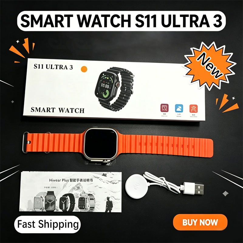Smartwatch Watches For Men Digital - S11 Ultra 3 Smartwatch voor heren,