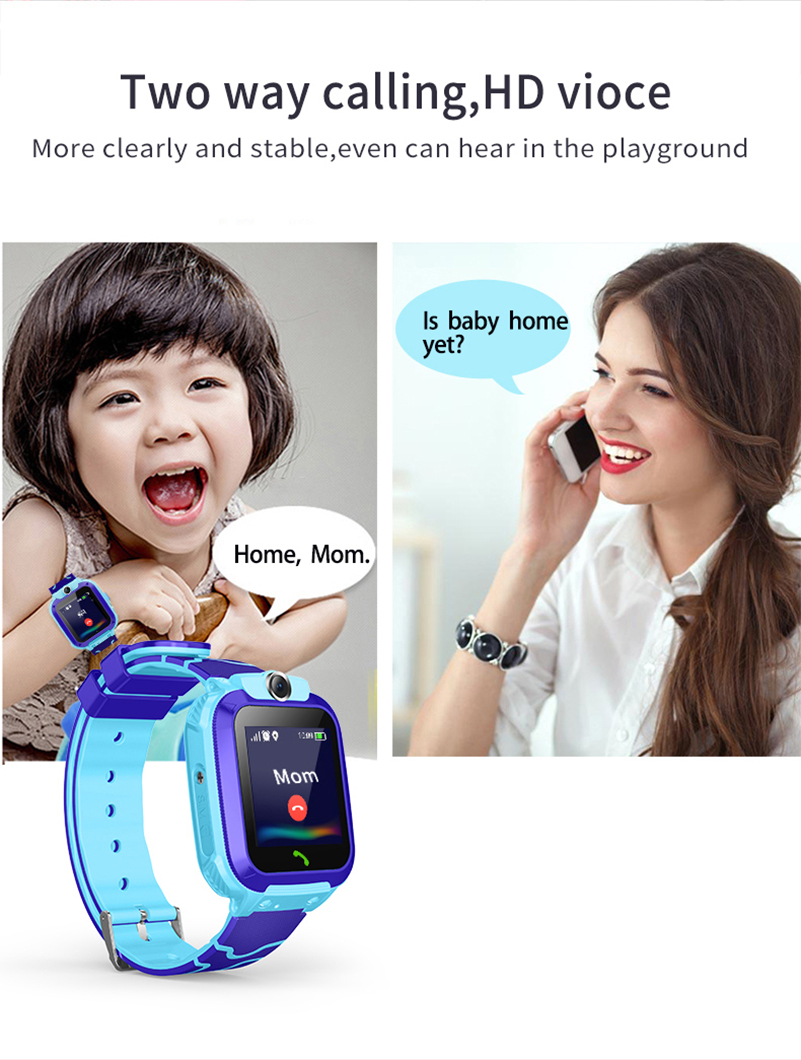 Smartwatch Watches For Girls Kids - 2026 Waterdichte Smartwatch Kinderen SOS GPS