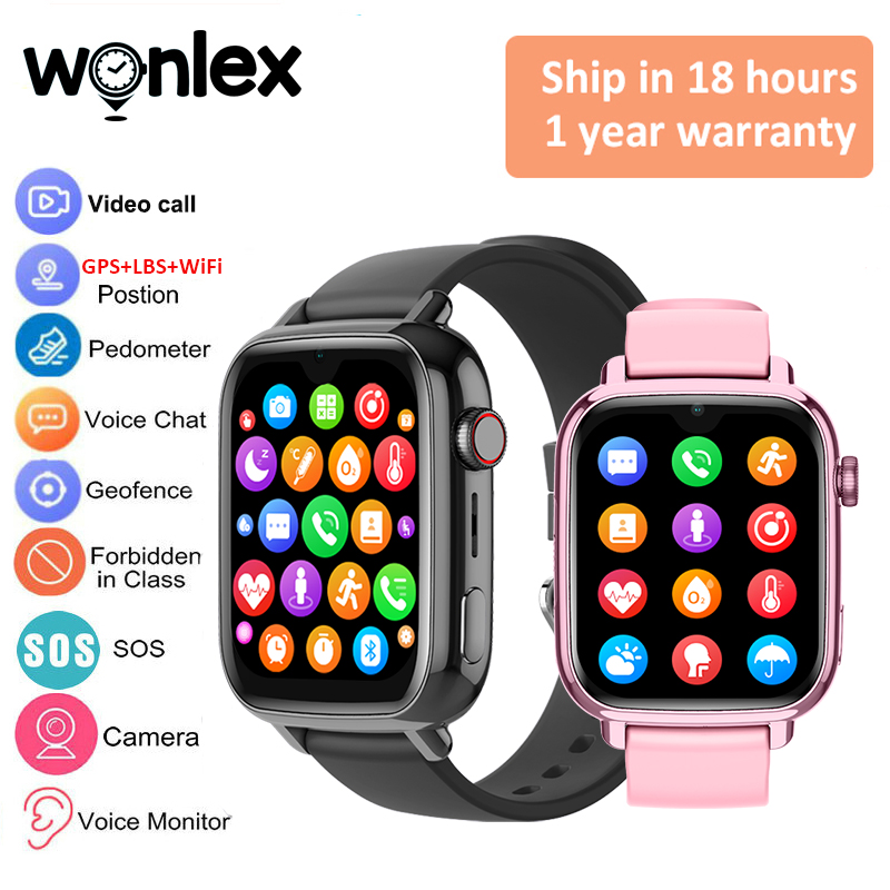 Smartwatch Watches For Boys - Wonlex KT34 Smartwatch voor kinderen 4G