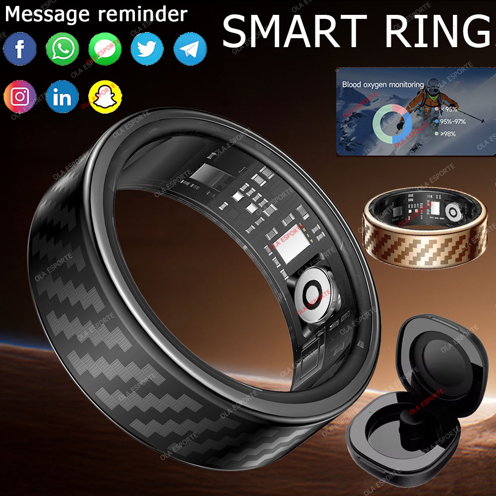 Smartwatch New Watches For Women - Nieuwste Smart Ring Oproep Bericht Notificatie