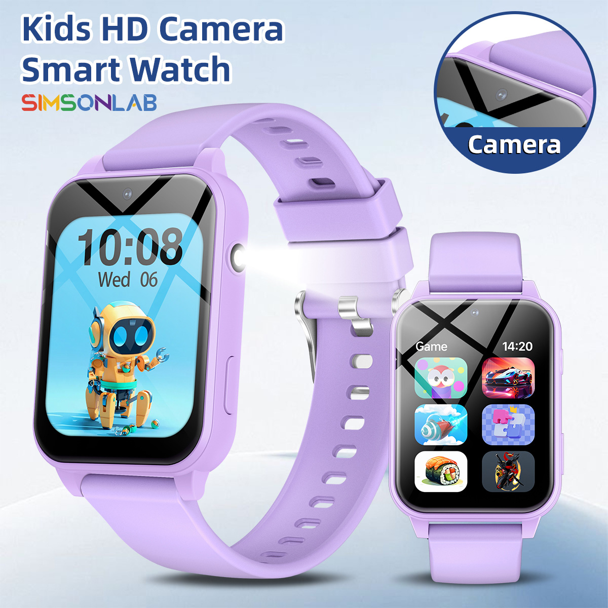 Smartwatch Watches For Kid Boy Waterproof - 2026 Nieuw Smartwatch voor Kinderen, Multifunctioneel,