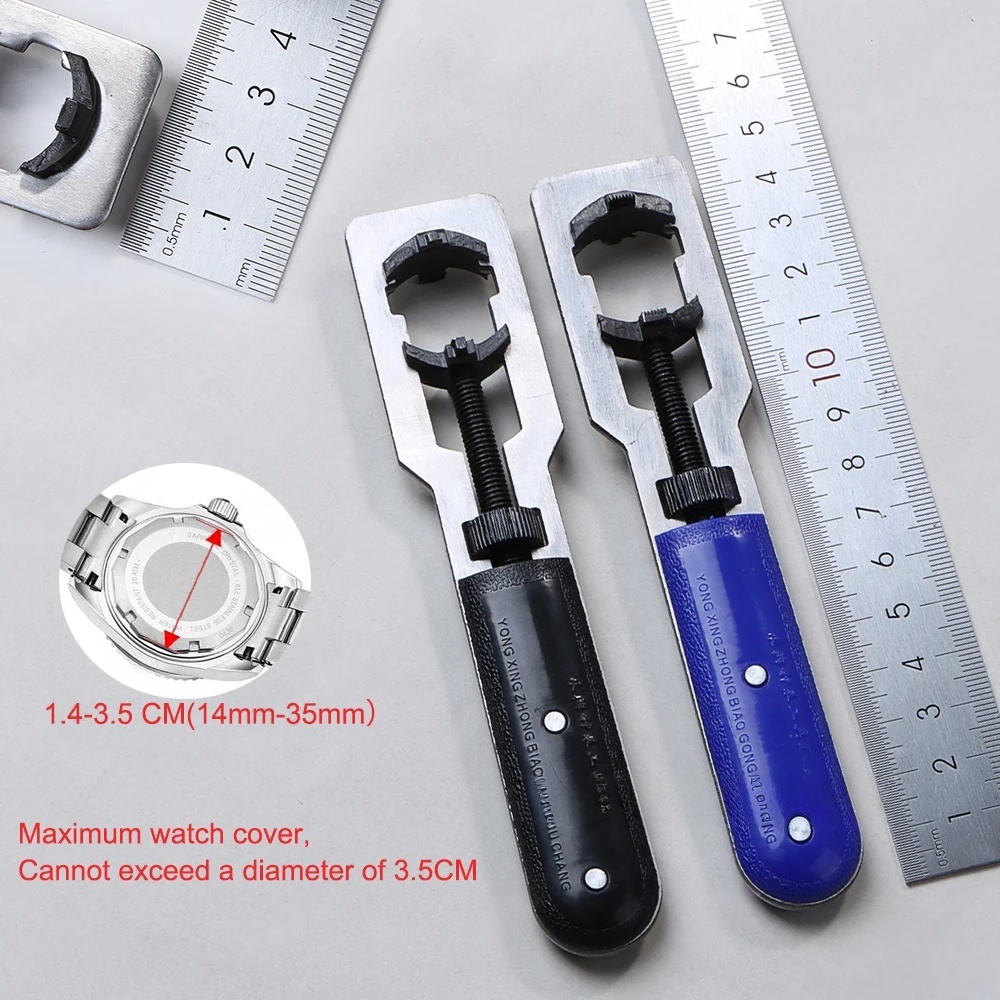 Cartier Watch Tank - 14-35mm Verstelbare Horlogekastopener Universele Horloge Reparatie