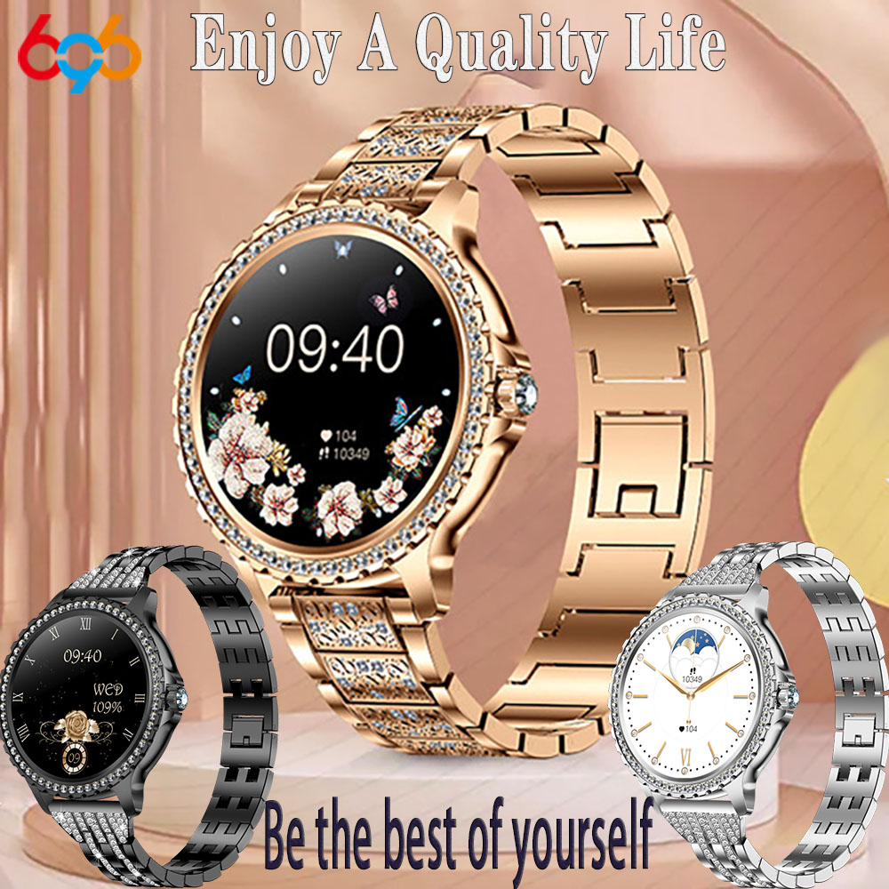 Smartwatch Ladies Watches For Women - 696 Nieuwe Blue Tooth Call Vrouwen