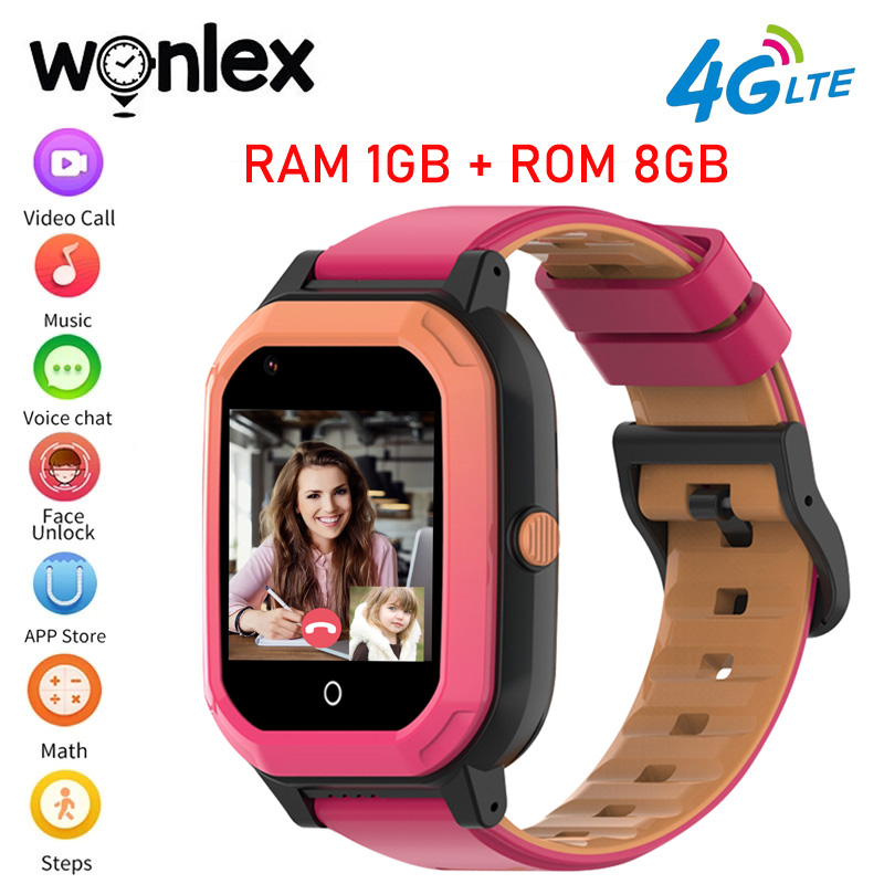 Smartwatch Watches For Boys - Wonlex 4G Smart Horloge Kinderen GPS