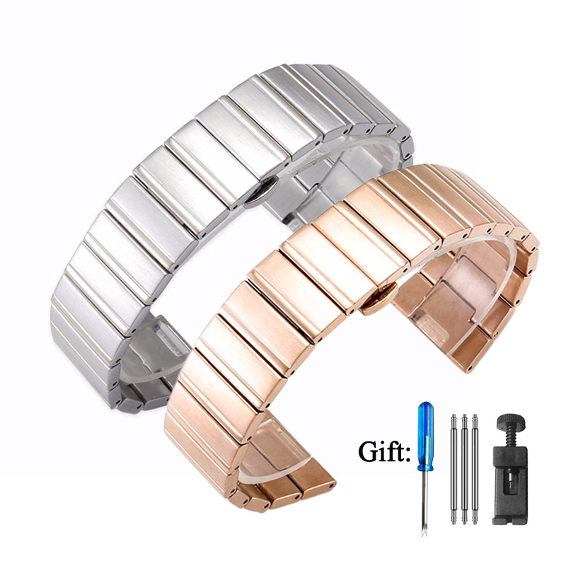Omega Watch Constellation - Roestvrijstalen horlogeband voor Omega Constellation Double