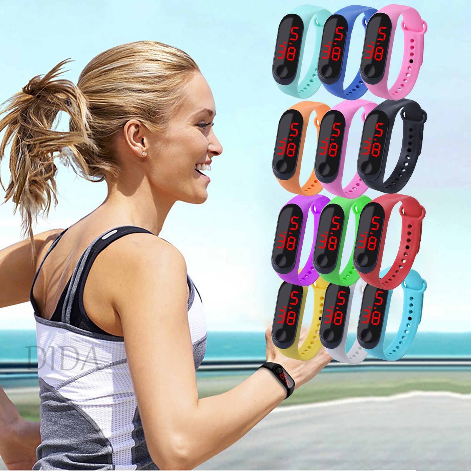 Smartwatch Watches Digital - Sport Outdoor Armband Elektronisch horloge Sporthorloge