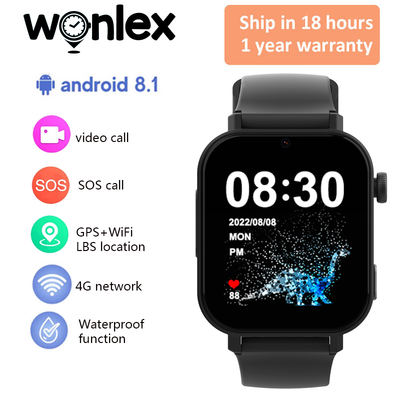 Smartwatch Watches For Boys - Wonlex KT36 4G Smart Watch Kinderen