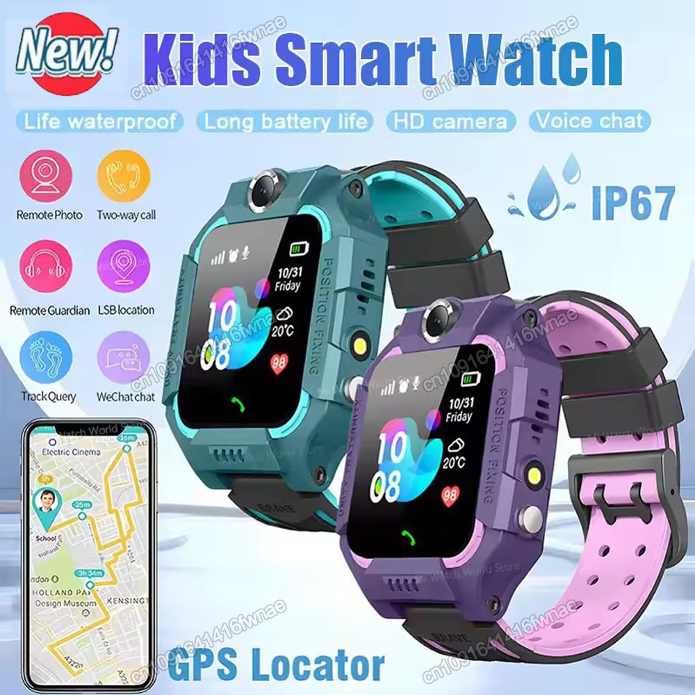 Smartwatch Watches Gift For Boys With Gps - 2026 Kids 2G Smartwatch SOS GPS