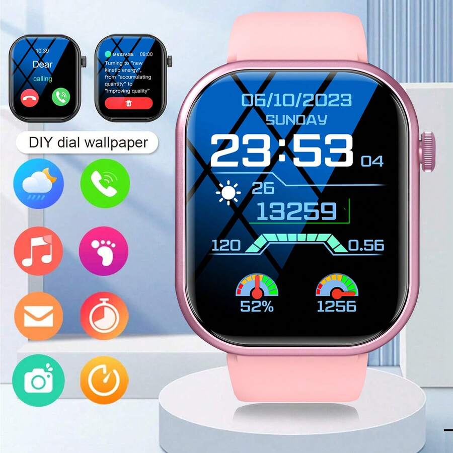 Smartwatch Watches Digital - Smartwatch, draadloos bellen/oproepen, multisportmodus, oproepherinnering en