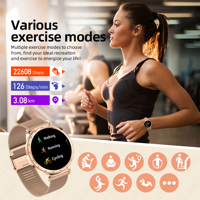 LUIK 2026 Nieuwe Slimme Horlog - Smartwatch Ladies Watches For Women recensie en prijs