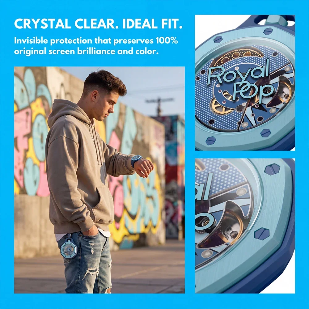Gehard glas voor Swatch X AP R - Xwatch Smartwatch recensie en prijs