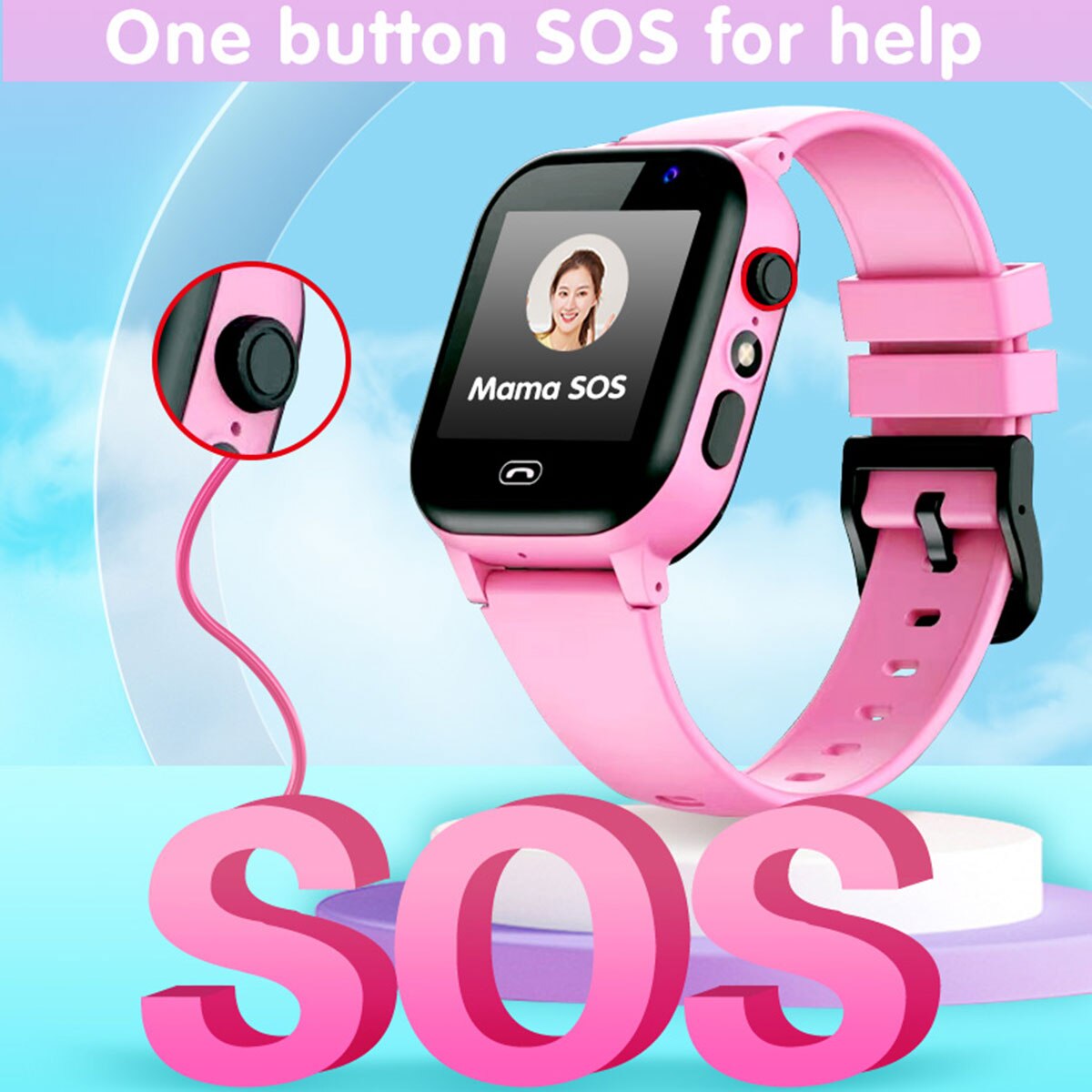 Kinder Smart Watch Sos Call Ou - Smartwatch Watches For Girls Kids recensie en prijs