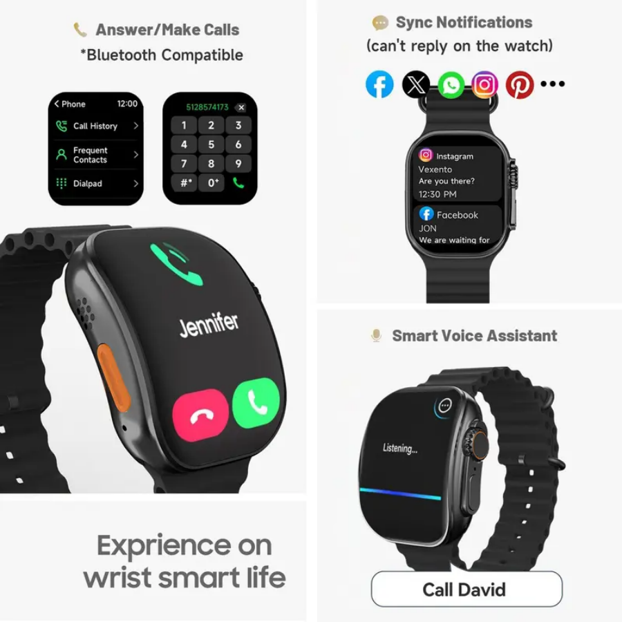 Smartwatch voor heren en dames - Smartwatch New Watches For Women recensie en prijs