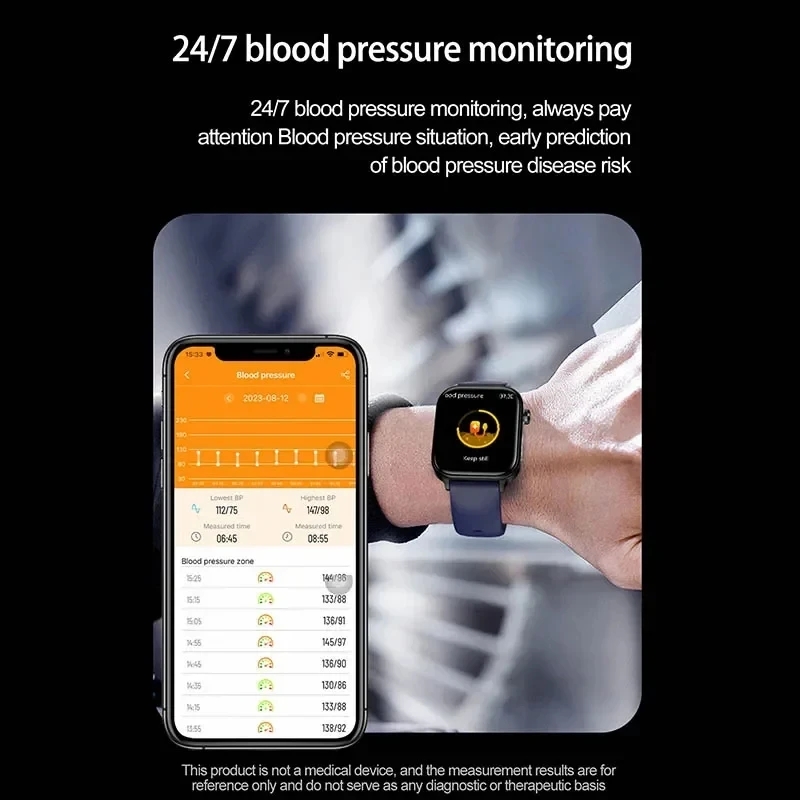 2025 Nieuwe ECG + PPG Monitori - Smartwatch New Watches For Women recensie en prijs