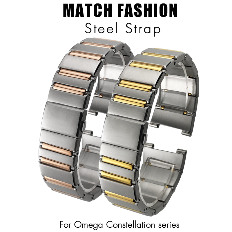24mm 17mm Hoge Kwaliteit Roest - Omega Watch Constellation recensie en prijs
