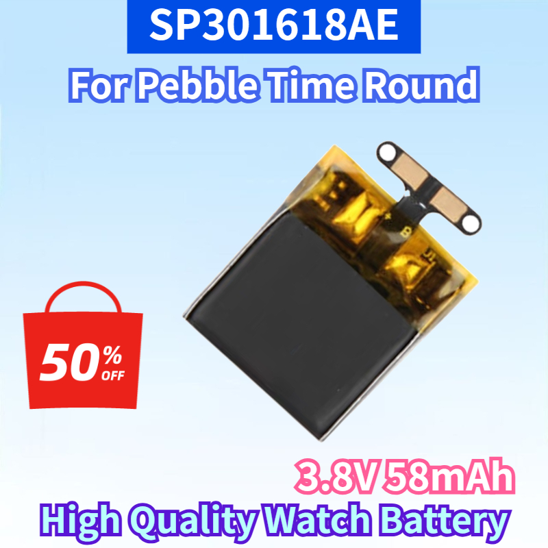 Nieuwste SP301618AE 3.8V 58mAh - Smartwatch Pebble Watches recensie en prijs