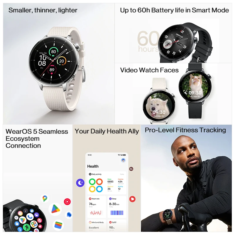 Algemene versie OnePlus Watch  - Watch Smartwatch Android recensie en prijs