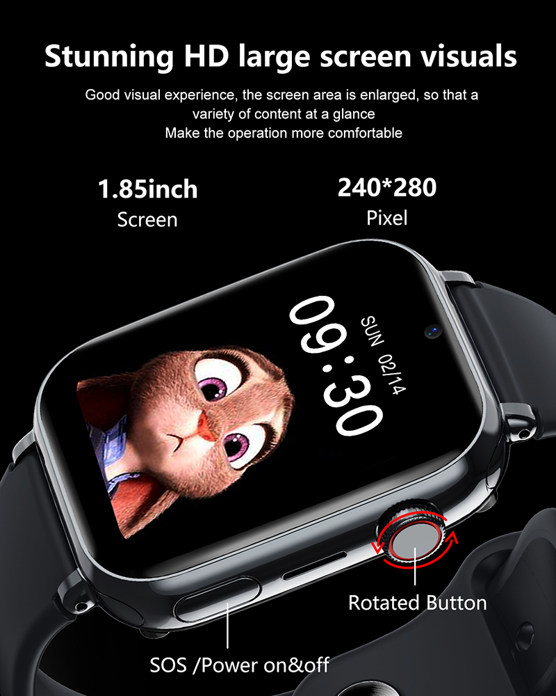 4G Smartwatch Kinderen LBS Loc - Smartwatch Watches Gift For Boys With Gps recensie en prijs