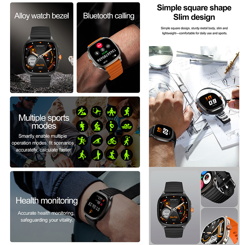 YAOCX HK73 AMOLED Smartwatch M - Smartwatch New Watches For Women recensie en prijs
