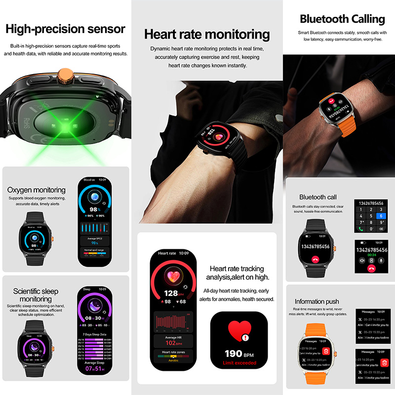 YAOCX HK73 AMOLED Smartwatch M - Smartwatch New Watches For Women recensie en prijs