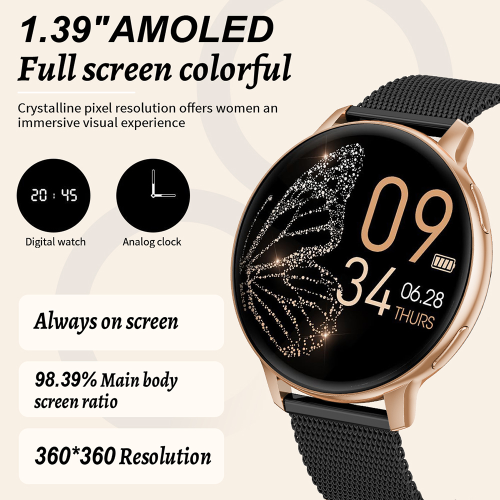 LIGE Fashion Smart Watch Dames - Smartwatch Ladies Watches For Women recensie en prijs