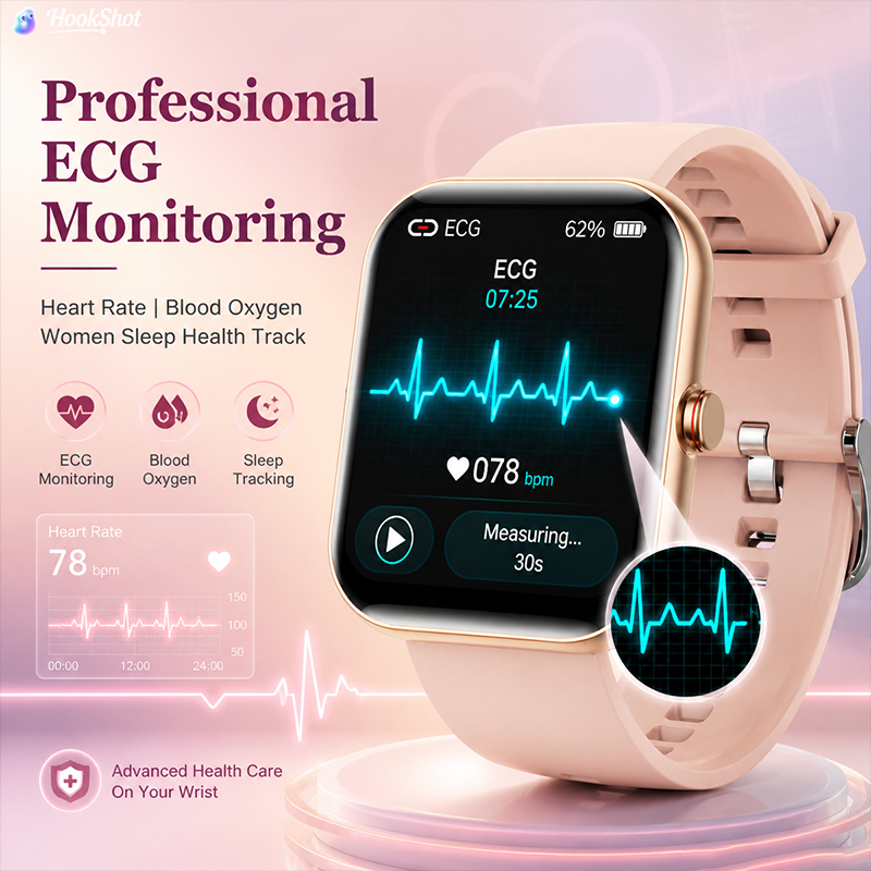 Dames Smartwatch BT Oproep Har - Smartwatch Ladies Watches For Women recensie en prijs