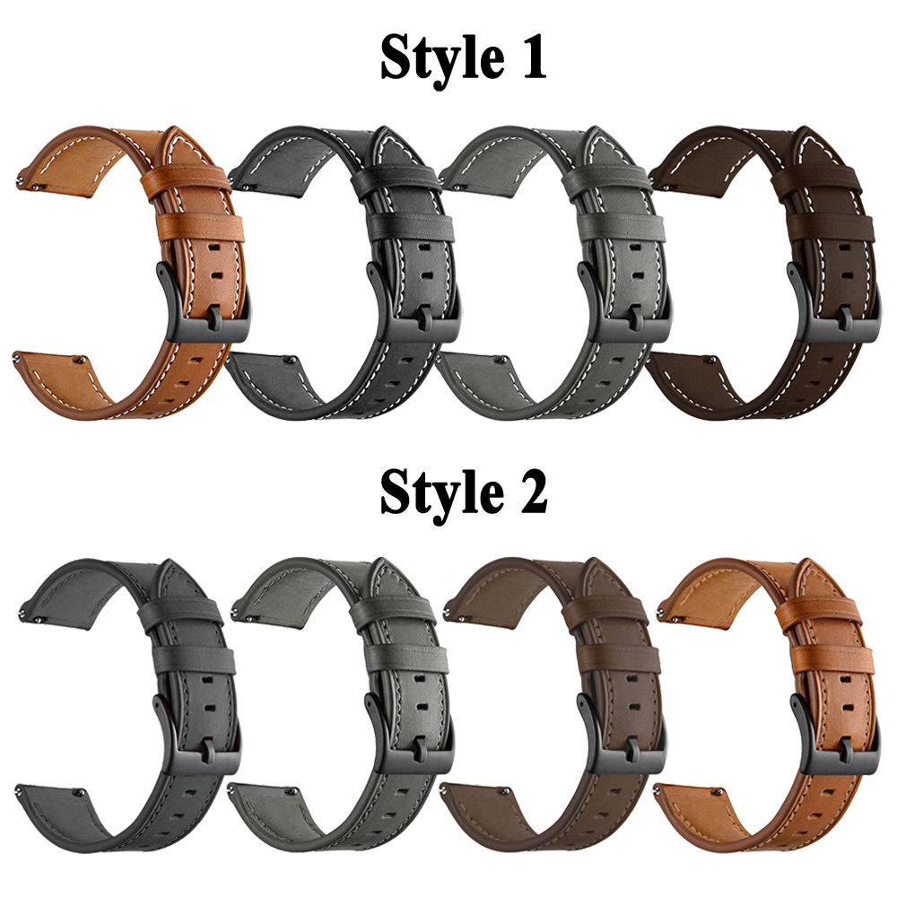 22Mm Lederen Band Voor Garmin  - Xwatch Smartwatch recensie en prijs