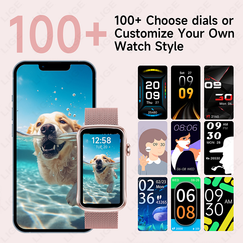 LUIK 1.47 ''Smart Horloge Vrou - Smartwatch Ladies Watches For Women recensie en prijs