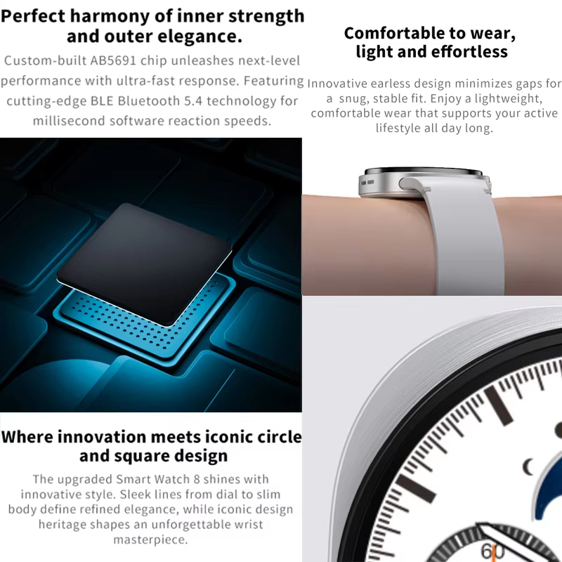 2026 Nieuwe klassieke 8 Max Da - Smartwatch New Watches For Women recensie en prijs