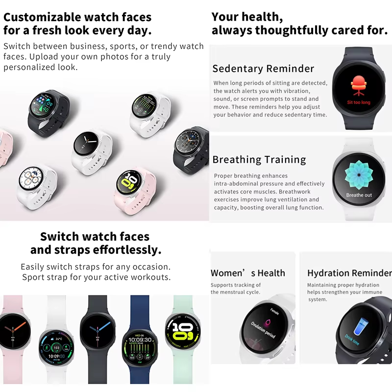 2026 Nieuwe klassieke 8 Max Da - Smartwatch New Watches For Women recensie en prijs