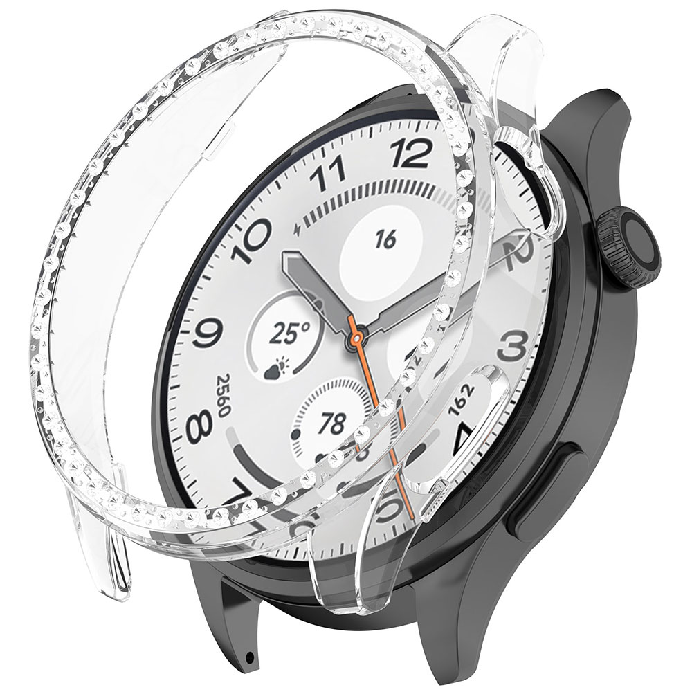 Bling PC-hoesje + glazen folie - Watch Smartwatch Android recensie en prijs