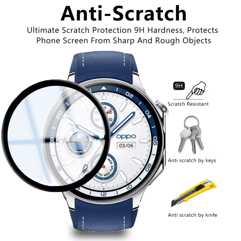 Screenprotector voor OPPO Watc - Xwatch Smartwatch recensie en prijs