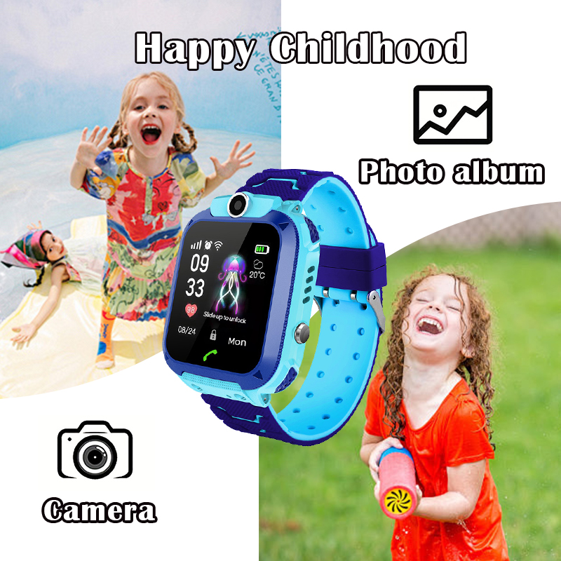 Q12B Smartwatch voor kinderen  - Smartwatch Watches Gift For Boys With Gps recensie en prijs