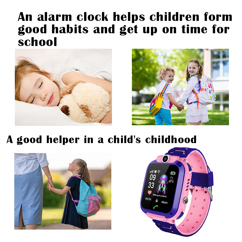 Q12B Smartwatch voor kinderen  - Smartwatch Watches Gift For Boys With Gps recensie en prijs