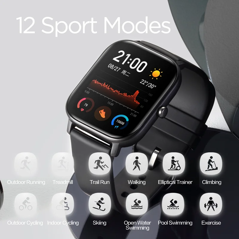 Amazfit GTS Smartwatch voor ma - Smartwatch Refurbished Watches recensie en prijs