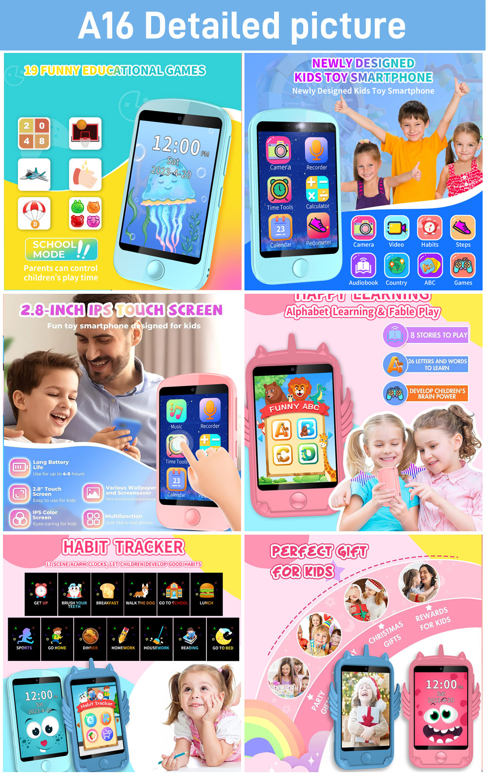 2G 4G Kids Smart Watch Telefoo - Smartwatch Watches For Kid Boy Waterproof recensie en prijs
