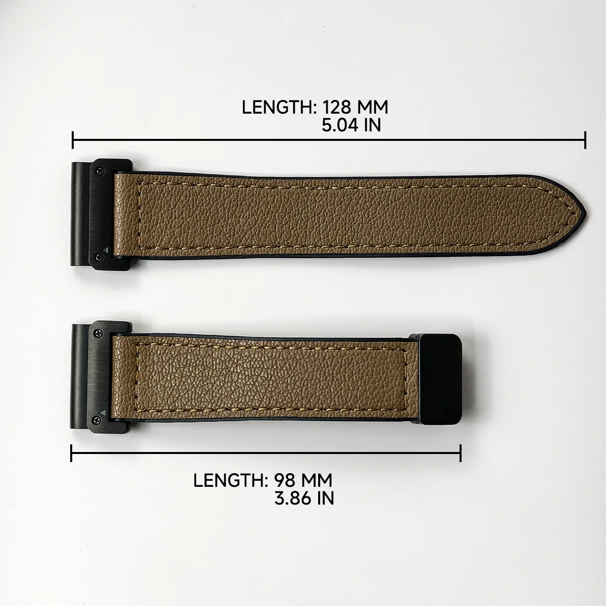 Lederen Siliconen Horlogeband  - Watch Smartwatch Android recensie en prijs