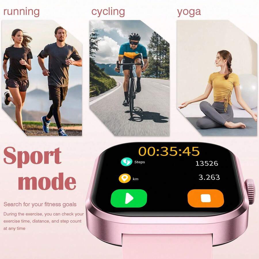 Smartwatch, draadloos bellen/o - Smartwatch Watches Digital recensie en prijs