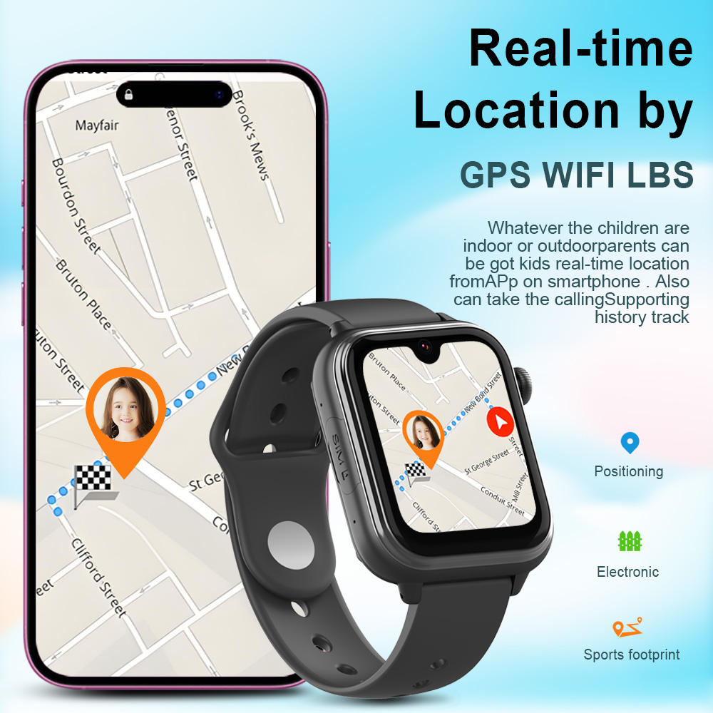 Wonlex KT37 GPS Smart Watch Ki - Smartwatch Watches For Boys recensie en prijs