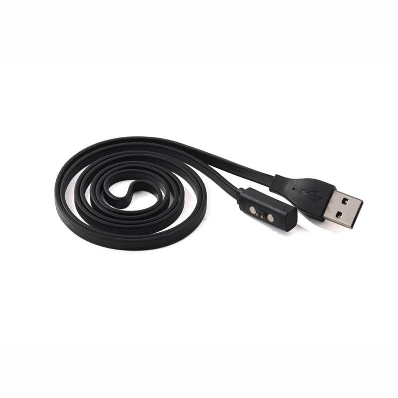 Zwart Usb Charger Charging Cab - Smartwatch Pebble Watches recensie en prijs